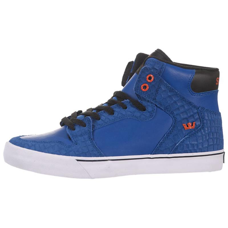 Zapatillas Altas Supra Argentina Hombre - VAIDER Azules Negras (ZFTXJ-9738)